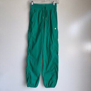 LULULEMON Dance Studio Pants Size 0 Green